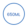 650ML 使い捨て分解性包装紙ボウル icon