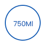 750ML 使い捨て生分解性長方形紙ボウル icon