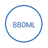 880ML 使い捨て生分解性長方形紙ボウル icon